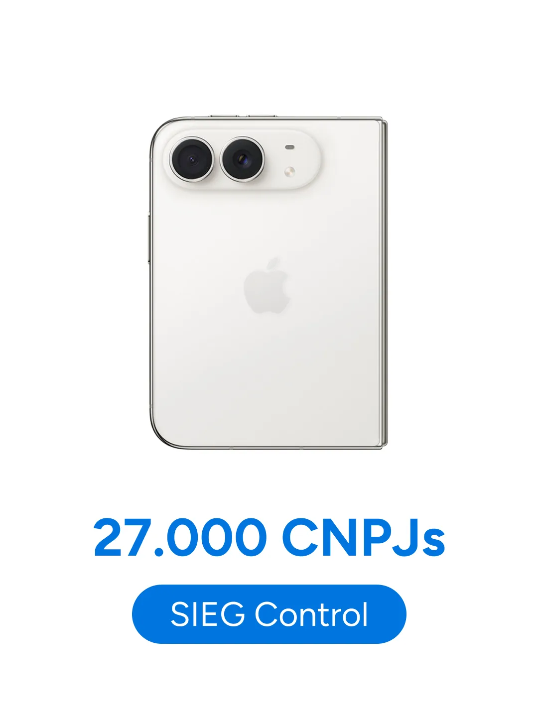 E se R$ 31 mil virassem eficiência, slide 3: 27.000 CNPJs no SIEG Control.